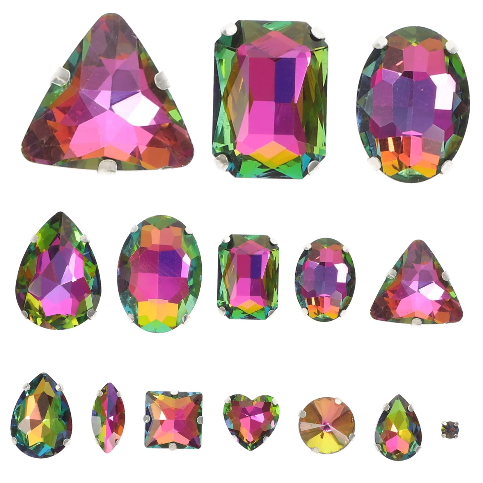 200stücke - -strasssteine Bunte Kleine Rhinestone-dekorationen Für -bekleidung Und Handyhüllen Für Kreative Bastelprojekte Und Persönliche Gestaltung