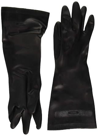 Spontex Lehigh 33557 Rubber Gloves, Medium