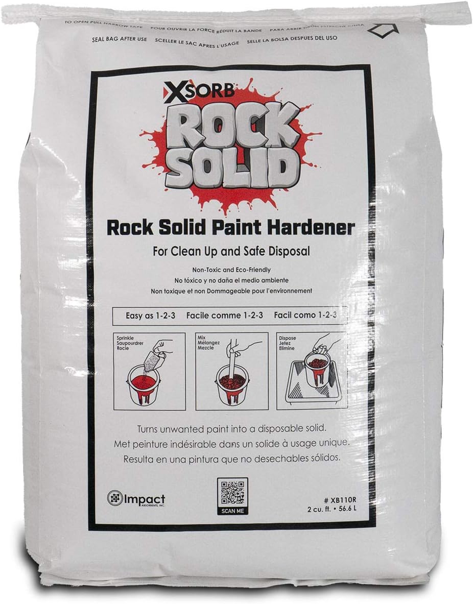 Rock Solid Paint Hardener, 23 lb. Bag