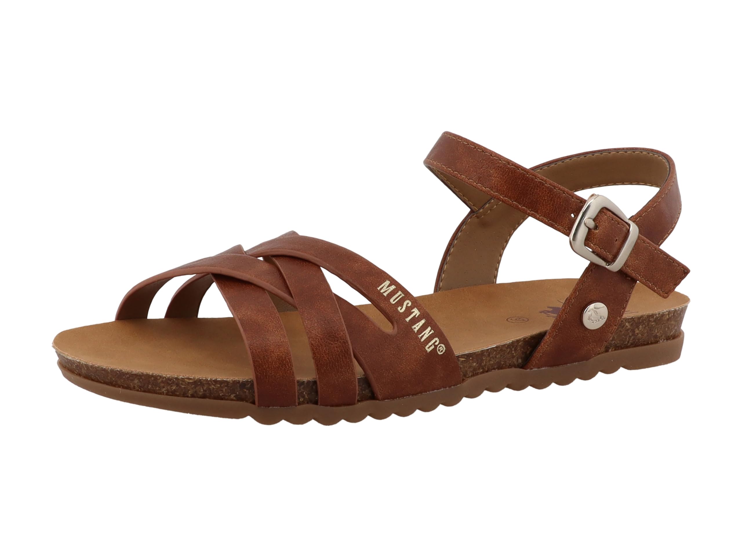 MUSTANG Damen Klassische Sandalen, Frauen Sandalen