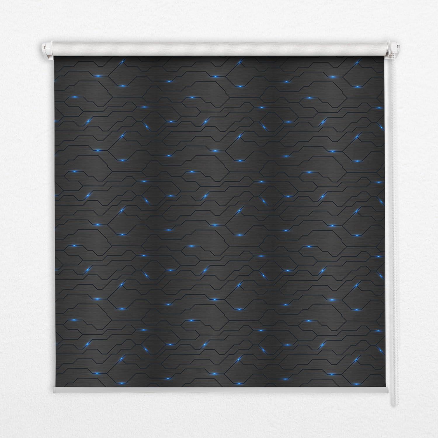 Store enrouleur perméable 130x180cm sans perçage Tulup
