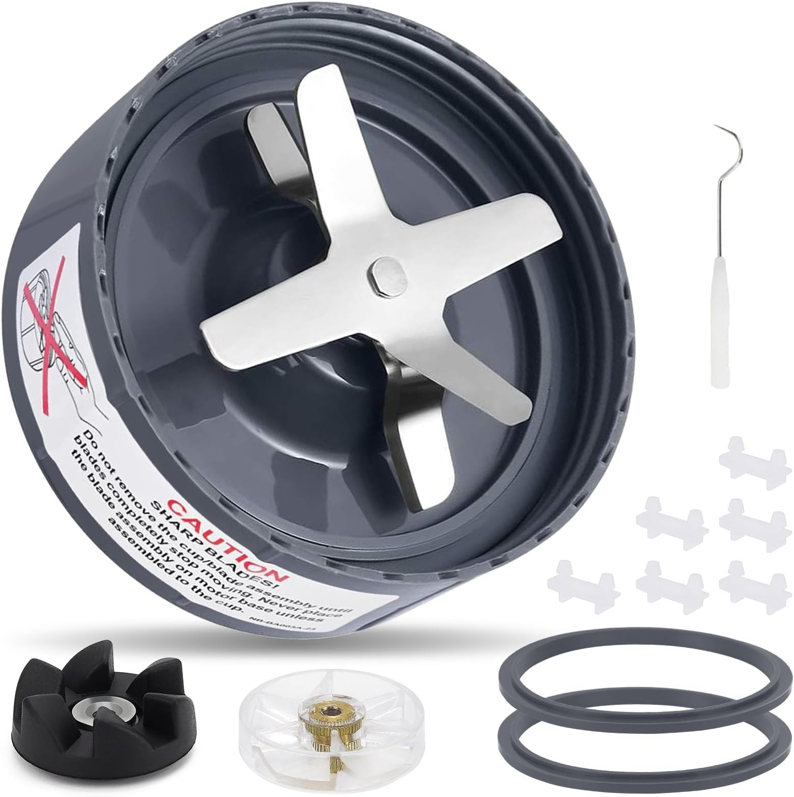 Extractor Cross Blade Fit for NutriBullet 600W & 900W Series Blender