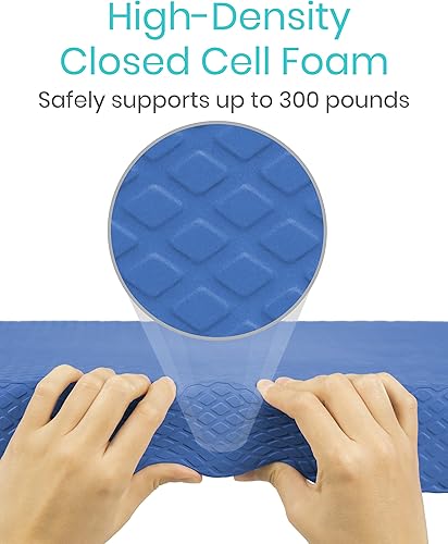 Miniatura 6 de Vive Almohadilla de equilibrio  Entrenador de espuma grande para terapia física, entrenamiento de estabilidad, ejercicio de rodilla y tobillo,