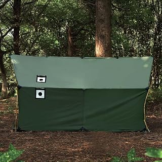 Tienda de campaña con apertura de horno, tienda de campaña resistente al invierno, 3-4 personas, gran espacio, tiendas calientes para camping, senderismo