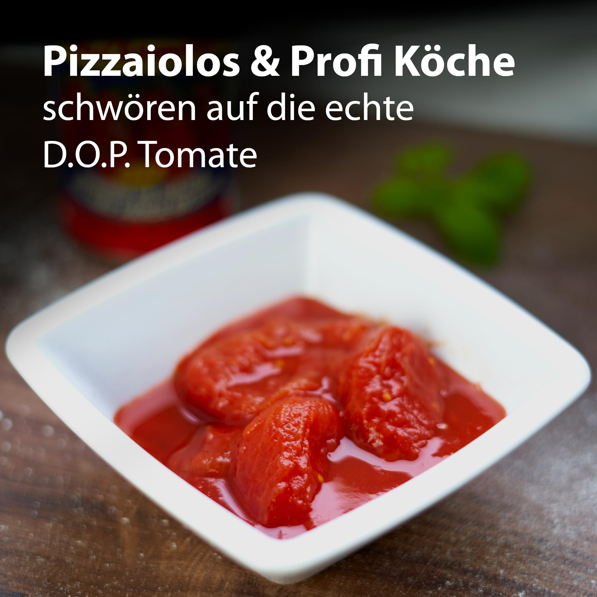 Esprevo 24x 400g original D.O.P. San Marzano Tomaten Dose | La Carmela ganze geschälte Pizzatomaten frisch aus Italien……