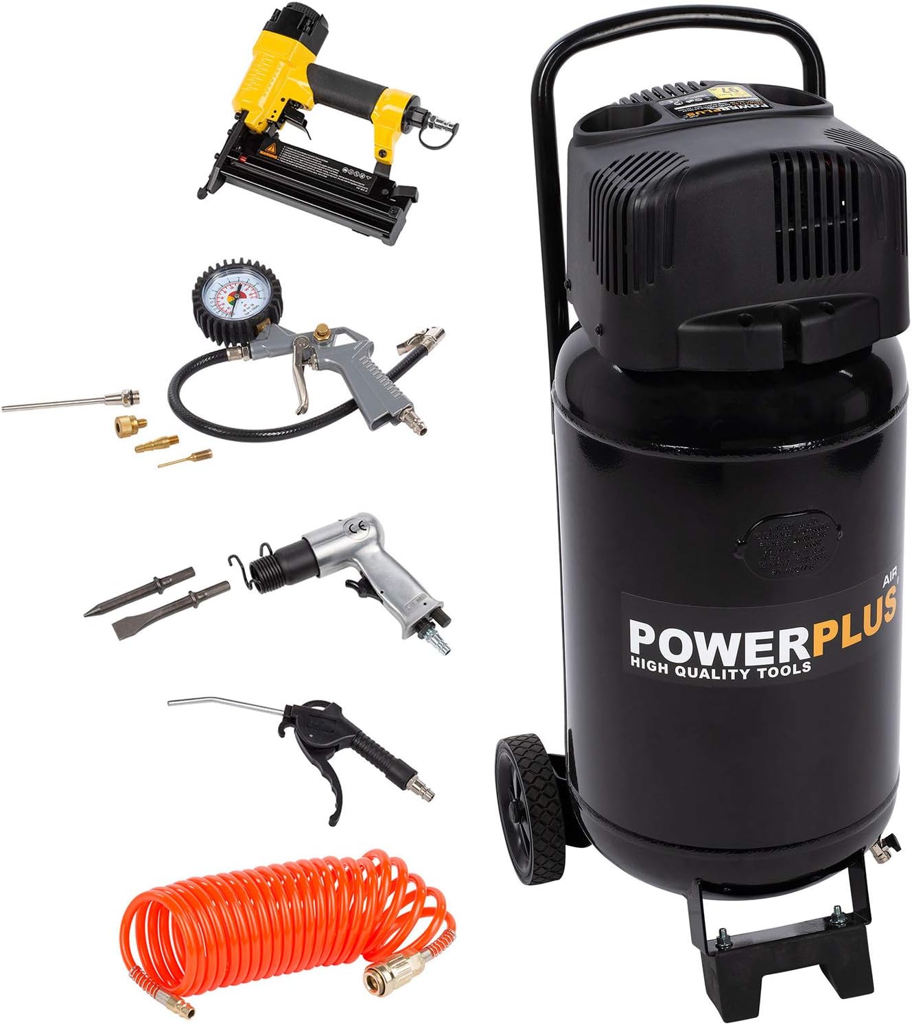Powerplus Air Compressor Kit 1100w 50L POWX1751