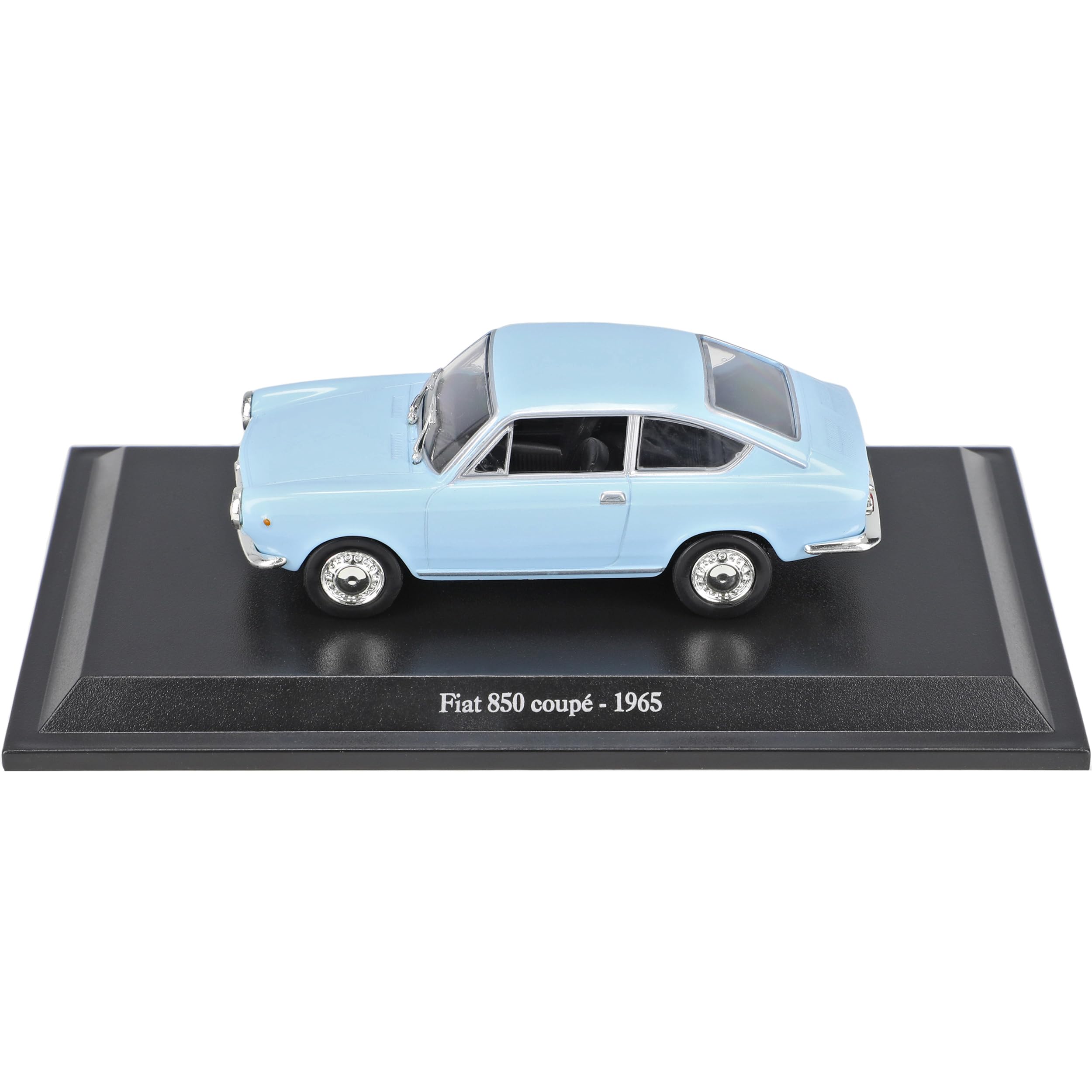 Generisch FIAT 850 Coupe Blau 1965 1/43 De Agostini Modell Auto