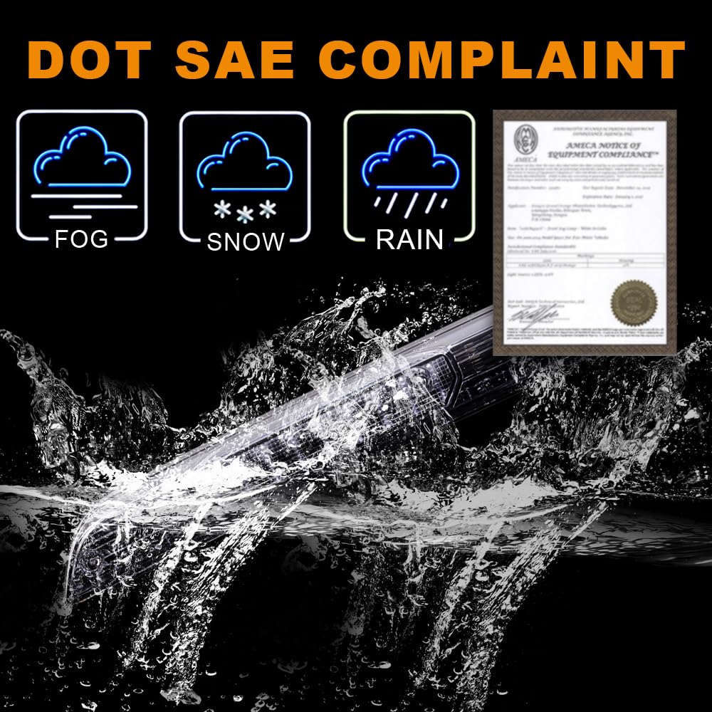 Compatible with Ford F150 2015 2016 2017 2018 2019 LED 3rd Third Brake Light Rear High Mount Cargo Stop Lamp Clear Lens Black Housing