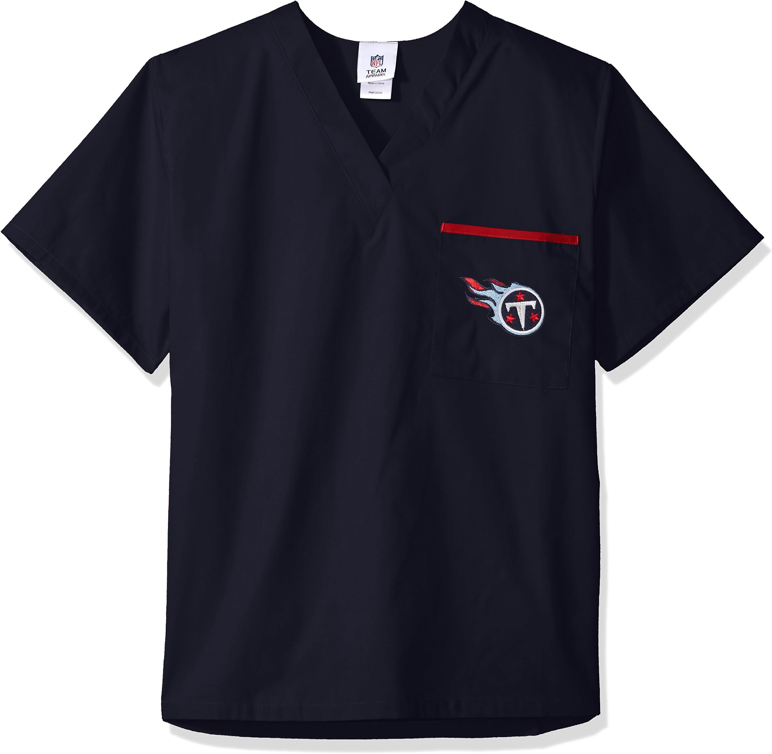 NFL Scrub Dudz Solid Scrub Top