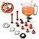 HORUSDY No-Spill Coolant Funnel Kit, Spill Proof Funnel Bleeder with Adapters. Universal Fitment