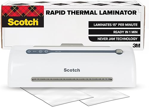 Miniatura 10 de Fundas térmicas de Scotch de 5 mil 89x114pulgadas Paquete de 50