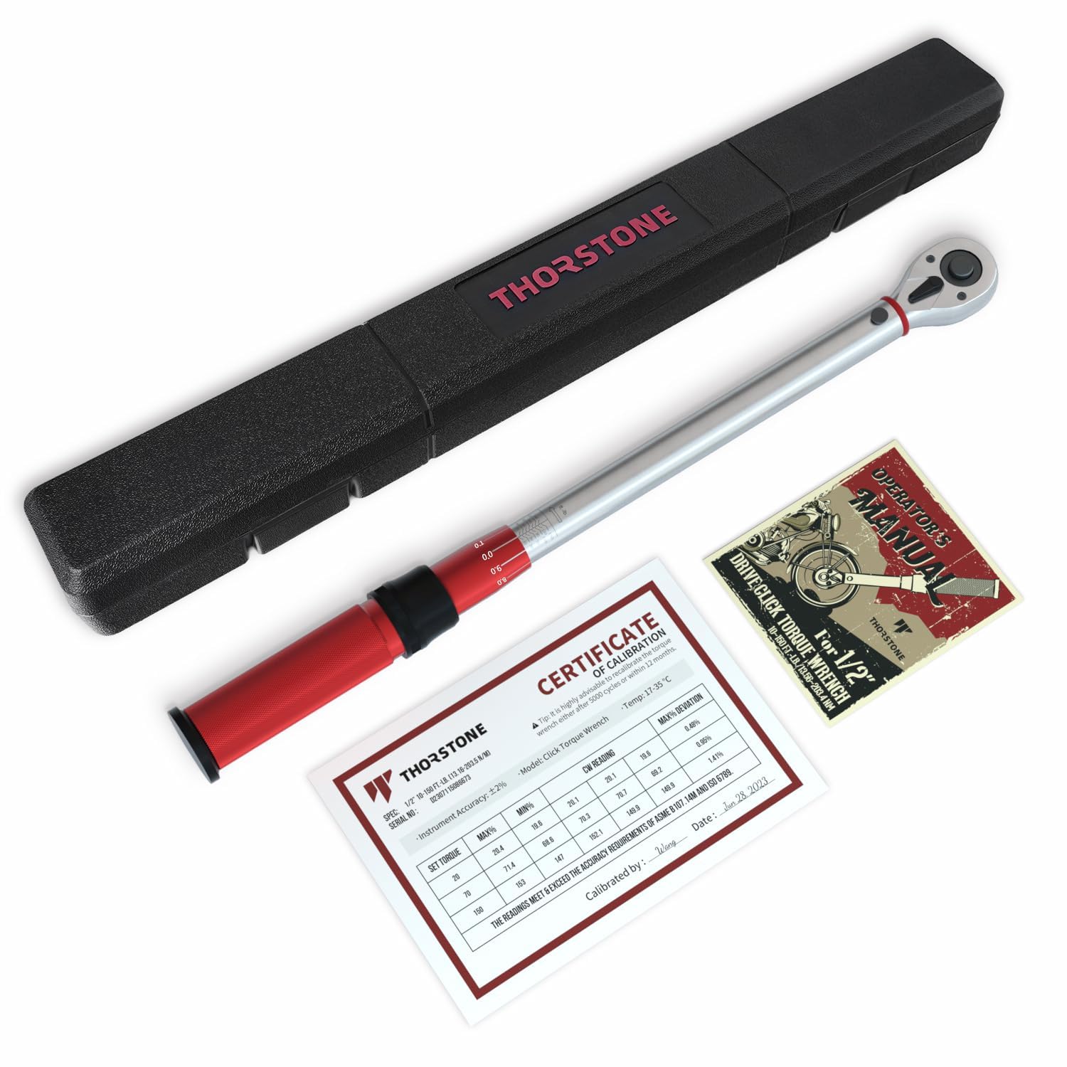Snapklik.com : Torque Wrench 1/2 Inch Drive, 25-250 FT-LB/33.9338.9 Nm ...