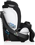 Evenflo Gold Revolve360 Extend All-in-One Rotational Car Seat with SensorSafe (Onyx Black)