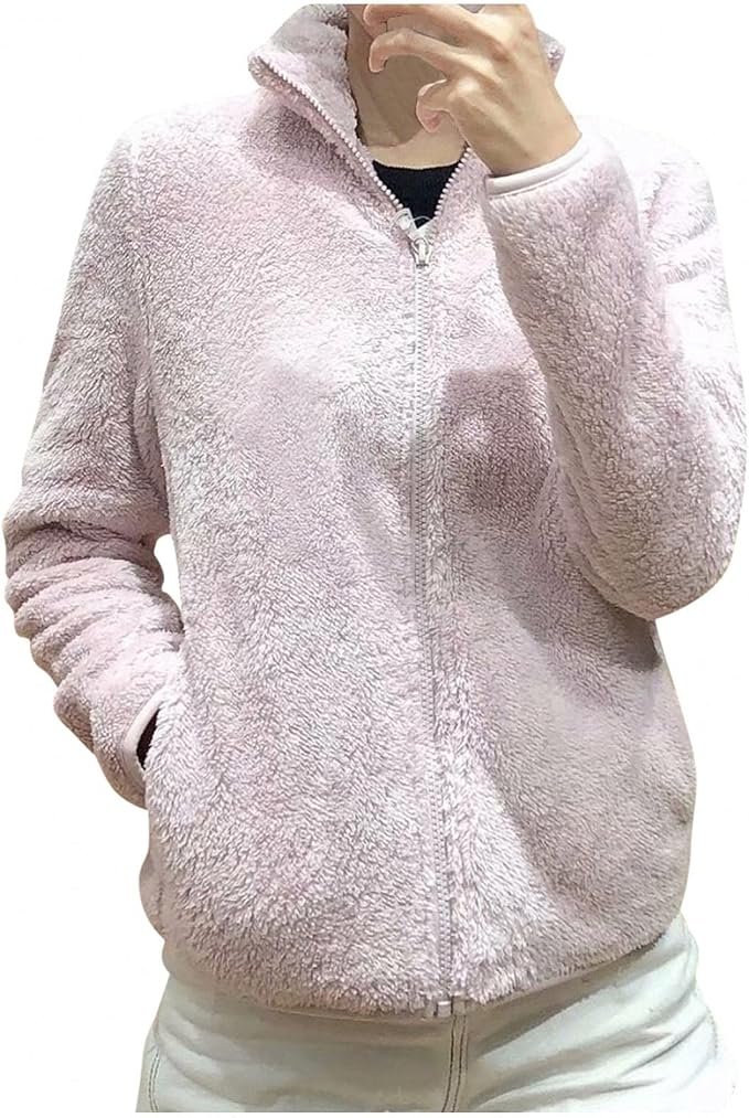 jp: Ruji Women's Fluffy Hoodie, Spring 