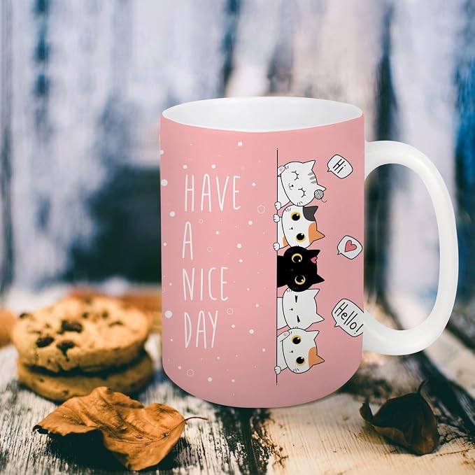 24 tazas de porcelana blanca para sublimación 15 oz miniatura 7