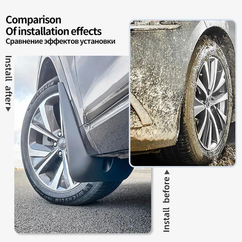 Mud Flaps Splash Guards Front Rear Wheel Mudguards Car Accessories for Hyundai Palisade 2019-2024 Wheel Protection