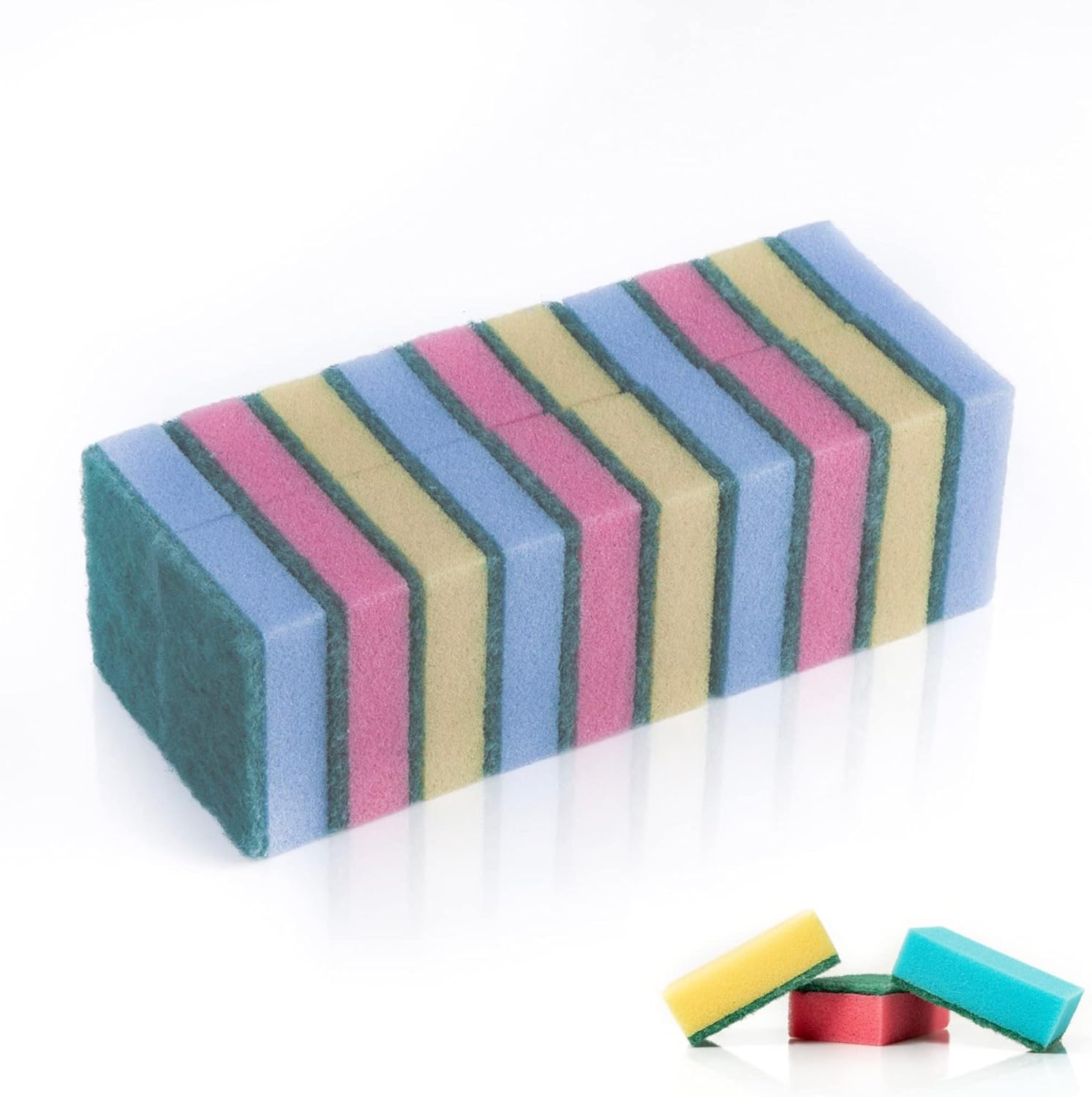 20 Kitchen Sponge Set Sponges Scourers HeavyDuty Set Commercial and