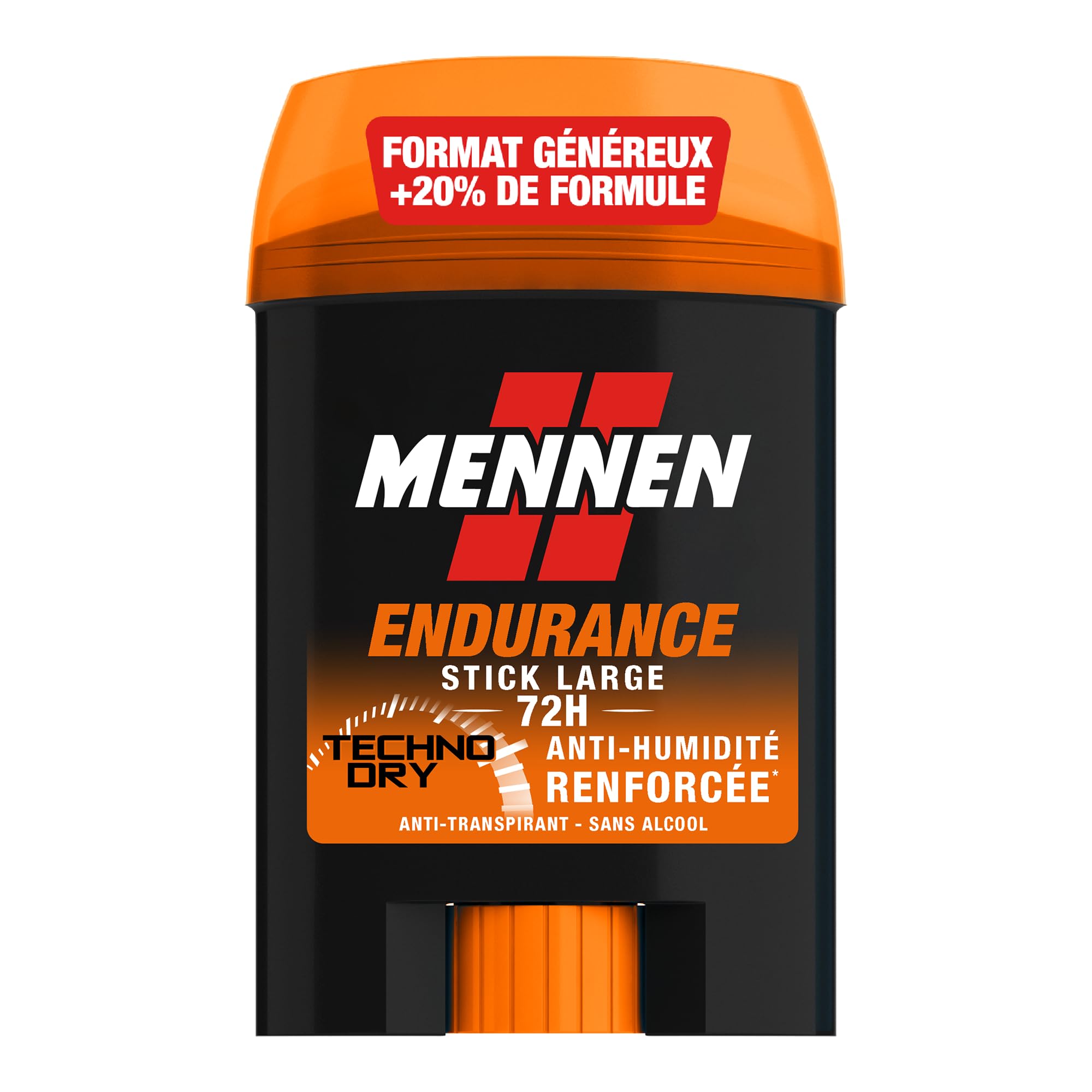 Mennen ENDURANCE - Deodorante da uomo, 72 H, senza alcol, anti-impronte, confezione da 6