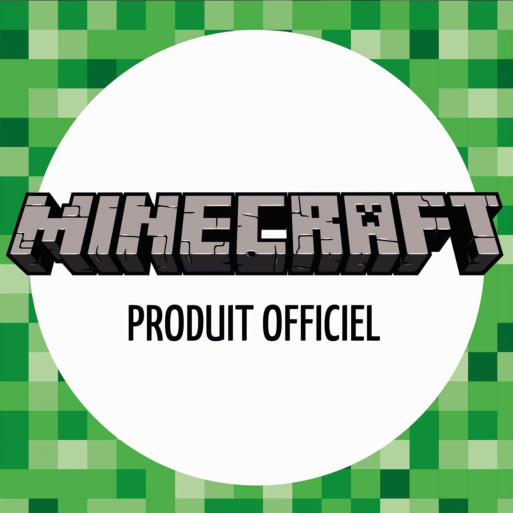 MINECRAFT Valise cabine - 4 roues pivotantes et multidirectionnelles - Roues doubles personnalisées - Valise rigide très résistante avec poignée extensible - 50 x 33 x 20 cm, multicolore, 50 x 33 x 20