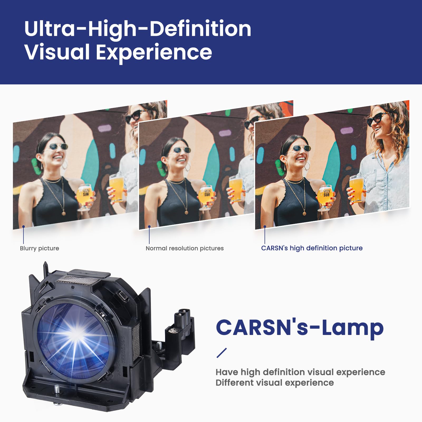 Amazon.com: CARSN ET-LAD60 ET-LAD60AW ET-LAD60W Projector Lamp