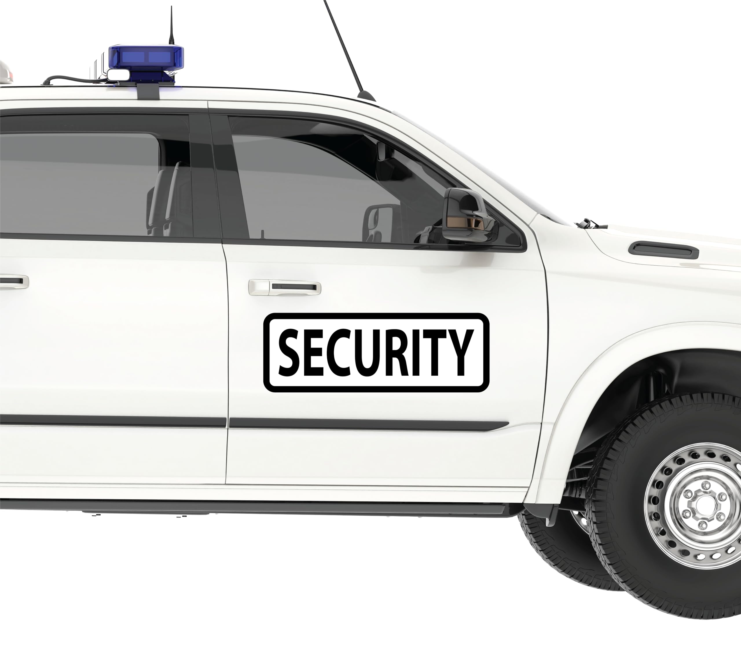 Sicherheits-Schild 'Security Dog Patrol' - Magnetisch, Reflektierend, Rot/gelb