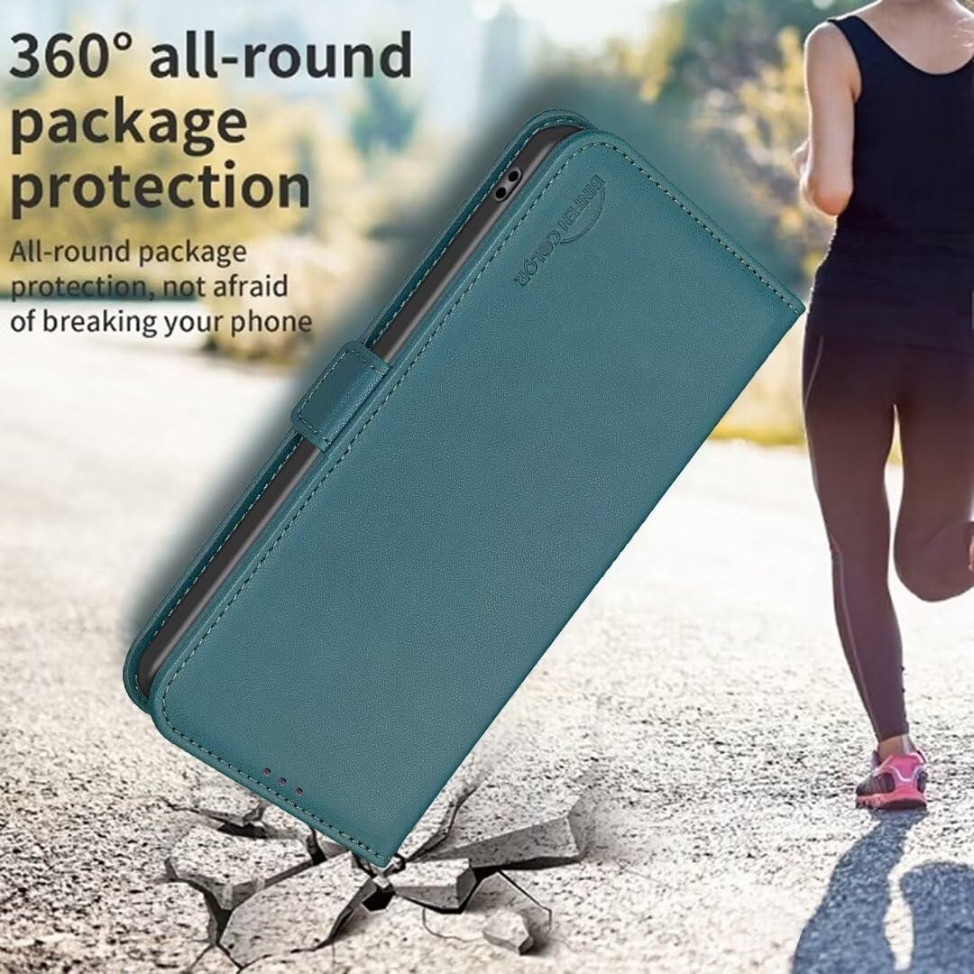 KANVOOS Cover per Moto E20 / E30 / E40, Cover a Libro Custodia in Pelle PU con Silicone TPU, Antiurto Flip Caso Portafoglio Cover per Motorola Moto E20 / E30 / E40