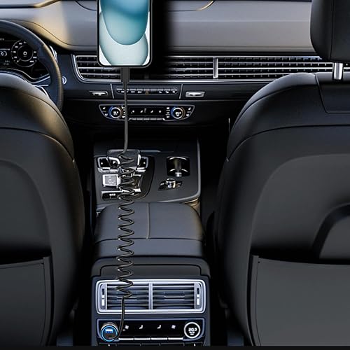 Vista 45 de 【MFi Certified】iPhone Fast Car Charger, BARMASO 4.8A Dual USB Smart Car Power Cigarette Lighter USB Fast Car Charging Adapter with 2Pack Lightning