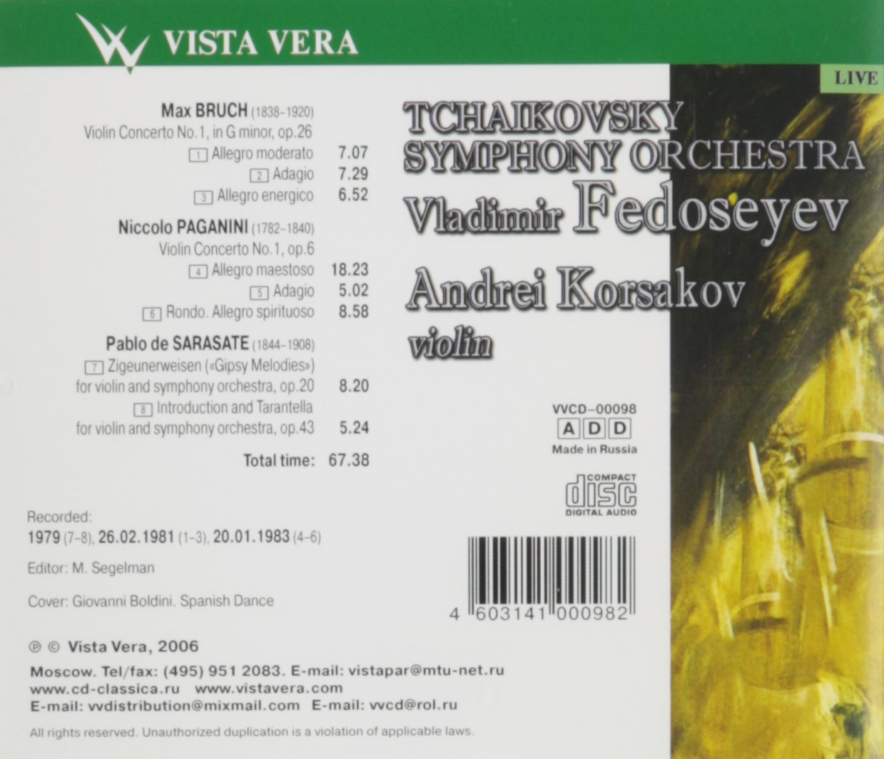 Violin Concertos
