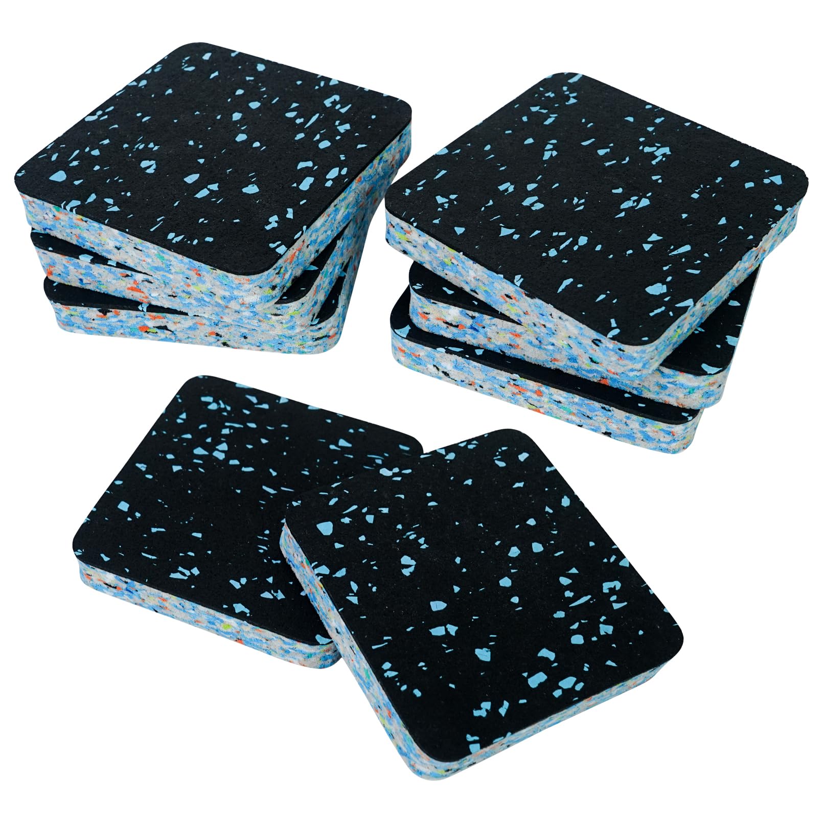 Luwint Treadmill Mat Pads, Rubber Foam Padding, Sound Isolation, Anti Vibration, Shock Absorbing, Noise Reduction Floor Protection Sheets for