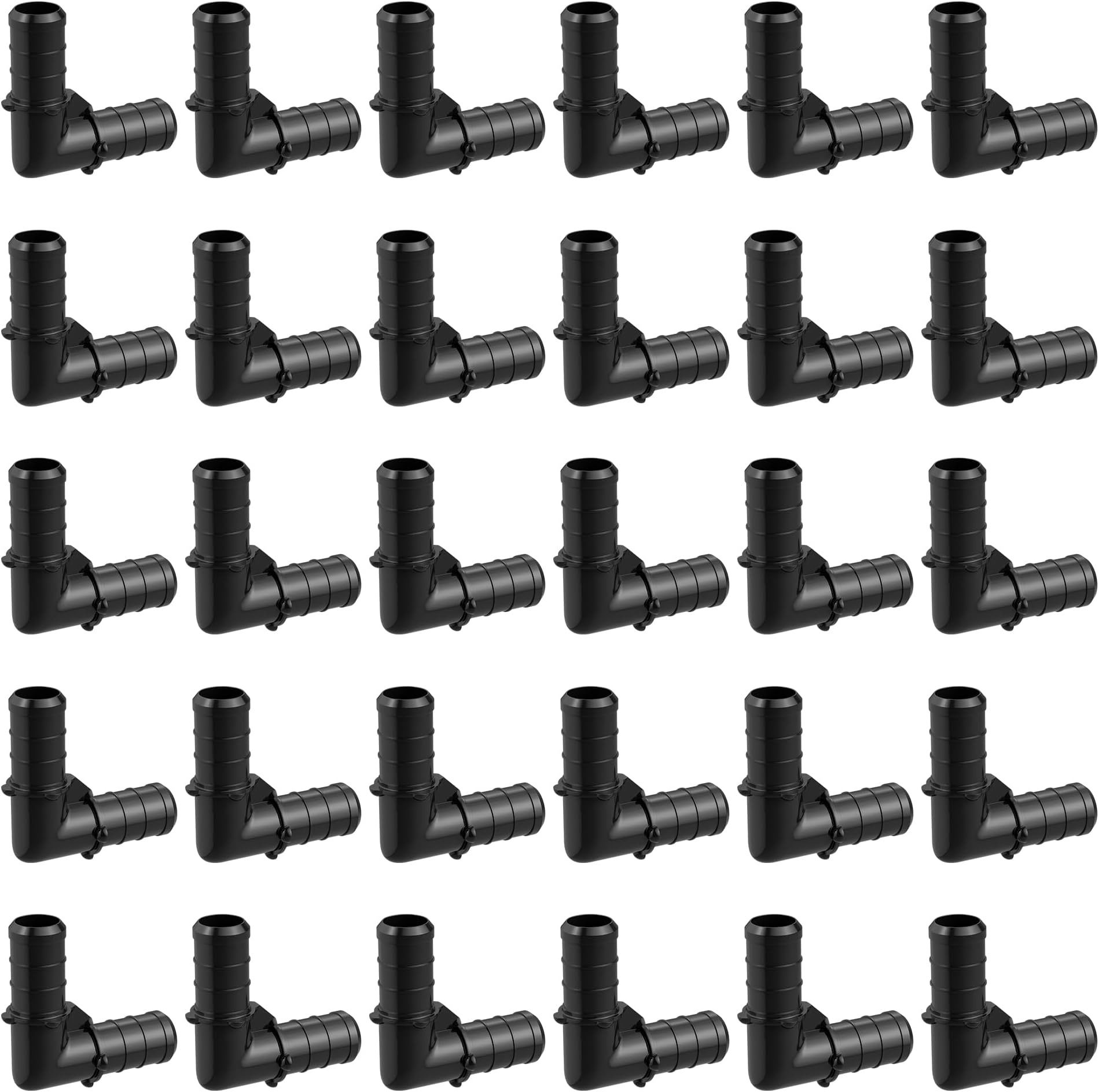VINTEX 1/2" polyphenylene sulfide (PPSU) Pex Elbow Fitting Set,including 30 Pcs 90-degree Elbows.Suitable for Plumbing systems.No Lead material,1/2 Inch Pex Elbow,30 Pcs