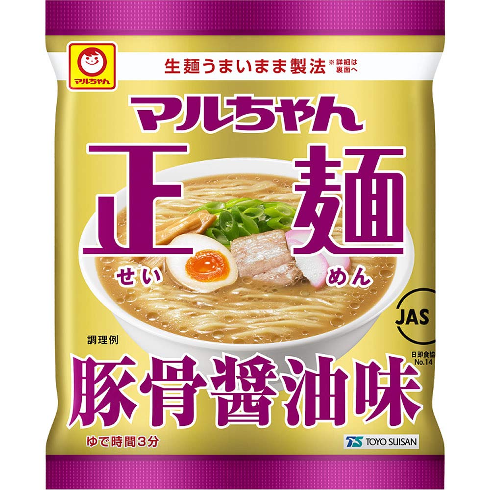 Amazon.co.jp: 東洋水産 マルちゃん正麺 豚骨醤油 5食 : 食品・飲料・お酒