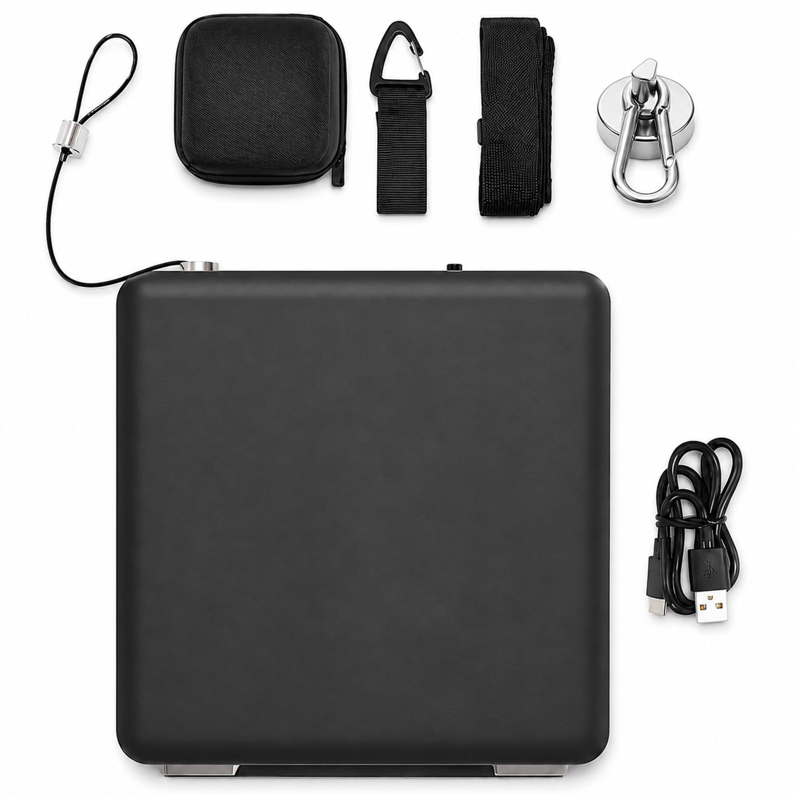 vnmudzeo Vertical Jump Tester, Real-Time Voice,Velocity Based Training Device,for Squats & Plyometrics,±1mm Accuracy,App Broadcast