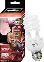 Vista 11 de LUCKY HERP Bombilla de Luz Compacta Fluorescente UVA UVB para Reptiles del Desierto 10.0 26W