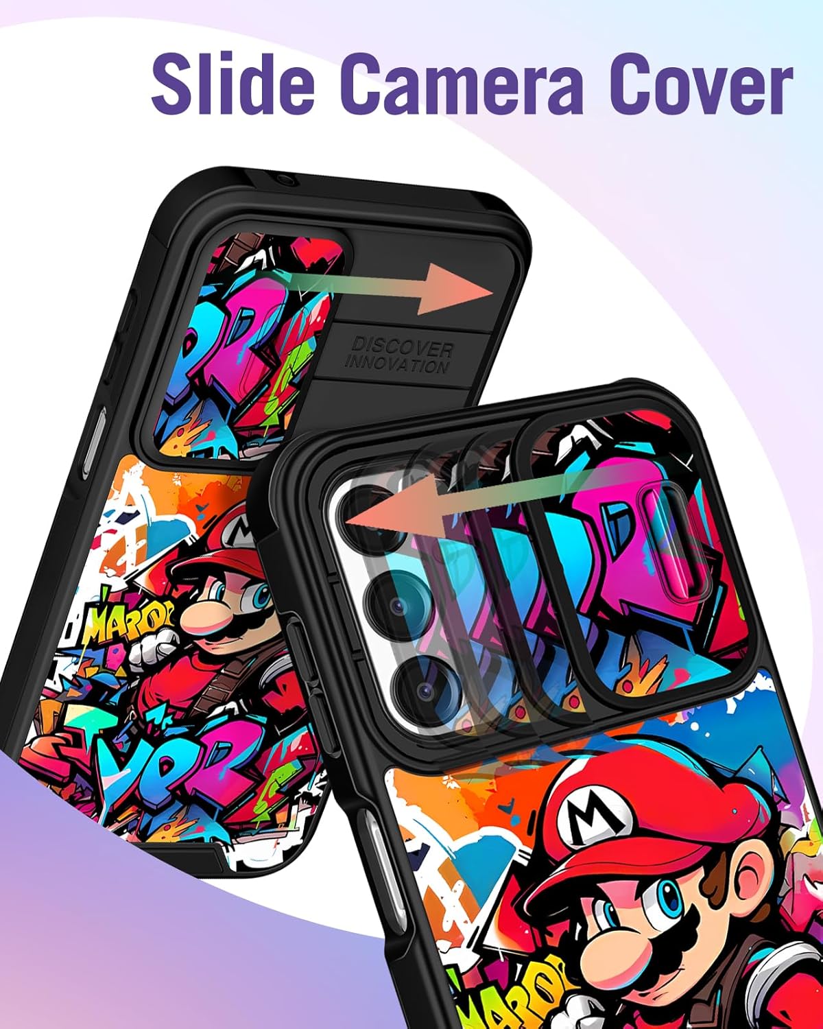 Qerrassa for Samsung A15 Phone Case - Compatible with Magsafe Ring Holder & Camera Cover Cute Cartoon for Samsung Galaxy A15 Phone Case for Women Kawaii Funny Shockproof for Samsung A15 Case, Maliao 4 7160Qt4 DDL. AC SL1500