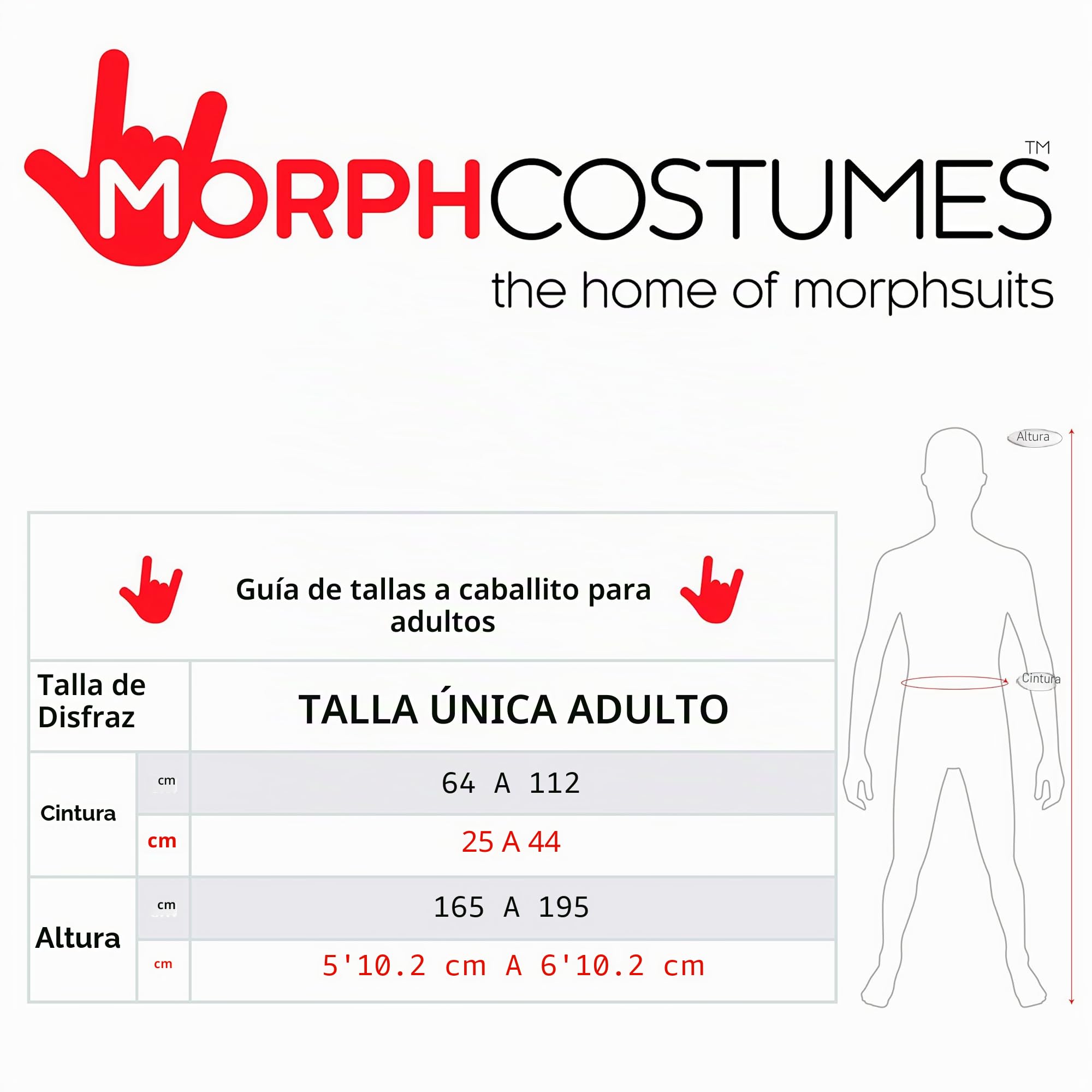 Morph Disfraz de monstruo Piggyback para Halloween, disfraz aterrador para adultos