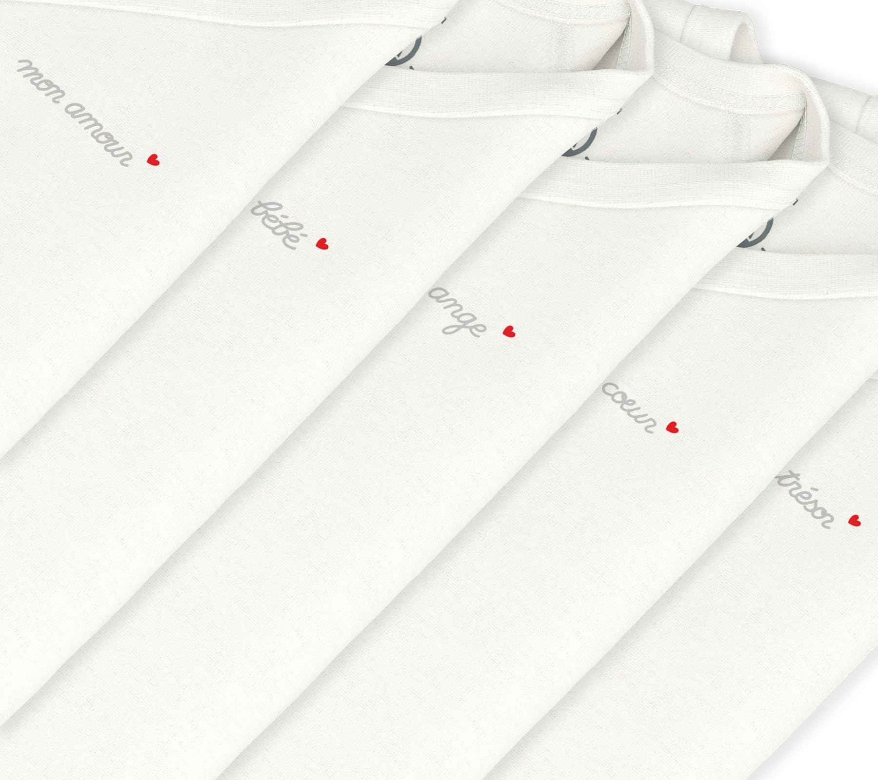 Petit Bateau Jednokolorowe bawełniane body dla niemowląt z długim rękawem