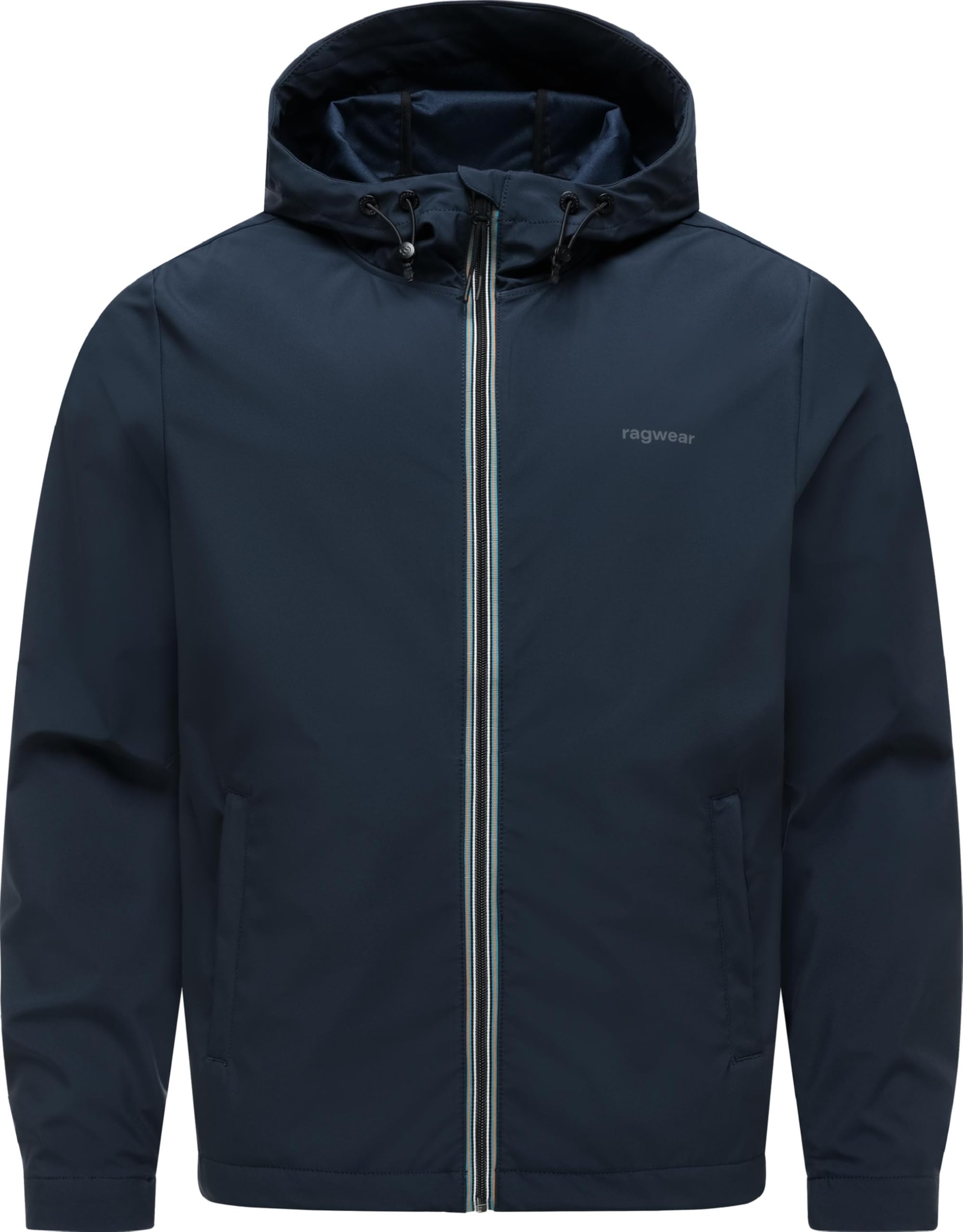 Ragwear Męska wodoodporna i oddychająca kurtka przejściowa kurtka softshellowa z regulowanym kapturem Shellwie Bonded S-4XL