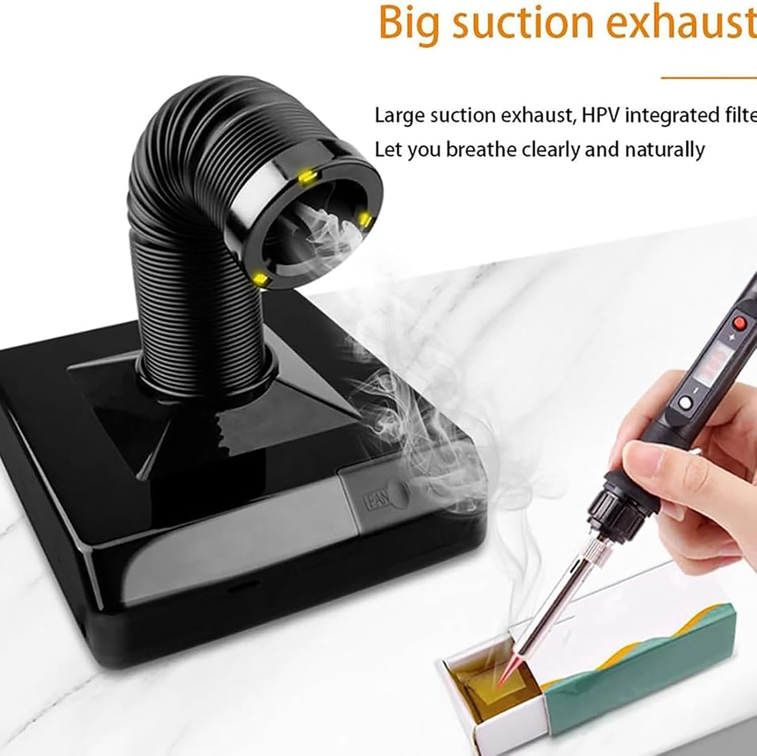 60W Nail Dust Collector Machine, Pro Nail Vacuum Dust CollectorCollector, Powerful Nail Dust Collector with 3Led Light, Strong Suction, for Acrylic Nails Polishing, Low Noise, Pink