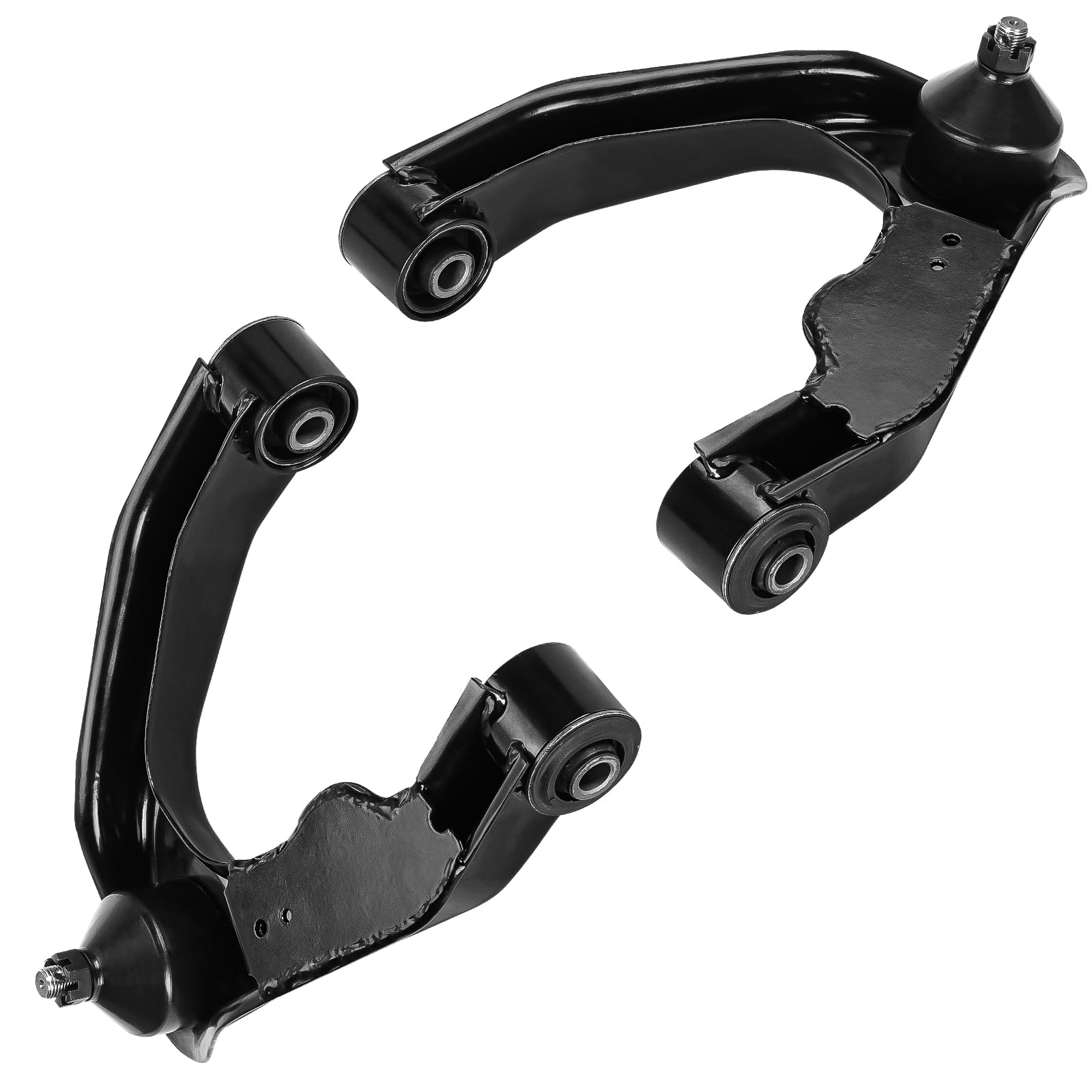 ILONPA Front Upper Control Arms w/Ball Joints for 2000 2.4/3.3L Nissan Frontier, 2001-2004 3.3L Nissan Frontier, 2000-2004 Nissan Xterra (2PCs)