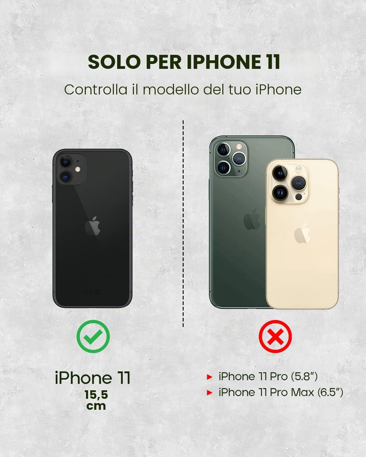 Porter Riley - Custodia in Pelle per iPhone 11 (6.1"). Supporto/Copertura/Portafoglio Slot Per Schede, Supporto Orizzontale, Telaio Resistente (Marrone Cioccolato)