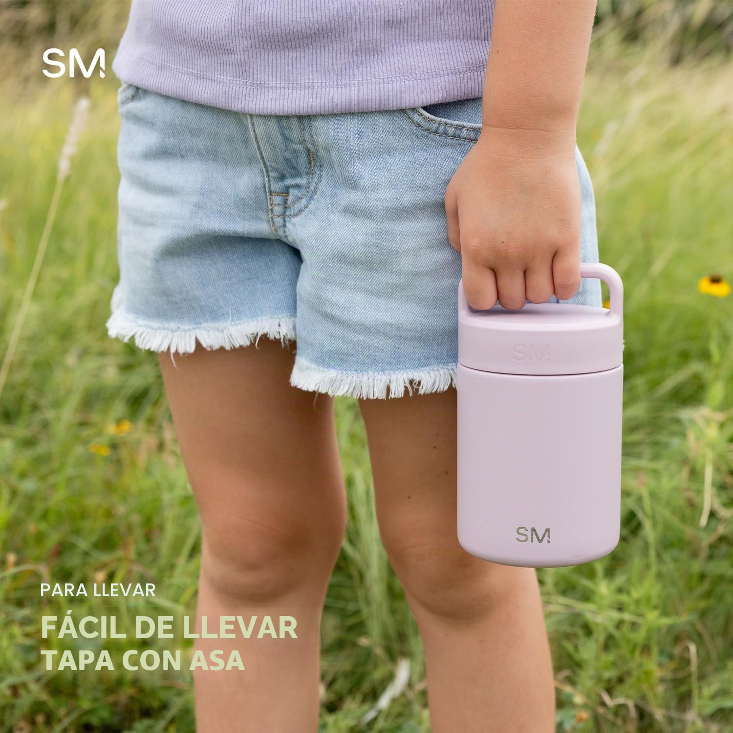 Simple Modern Tarro Térmico para Alimentos Calientes | Acero Inoxidable Recipiente para Almuerzo de Alimentos Calientes | Provision | 350ml | Sea Glass Sage
