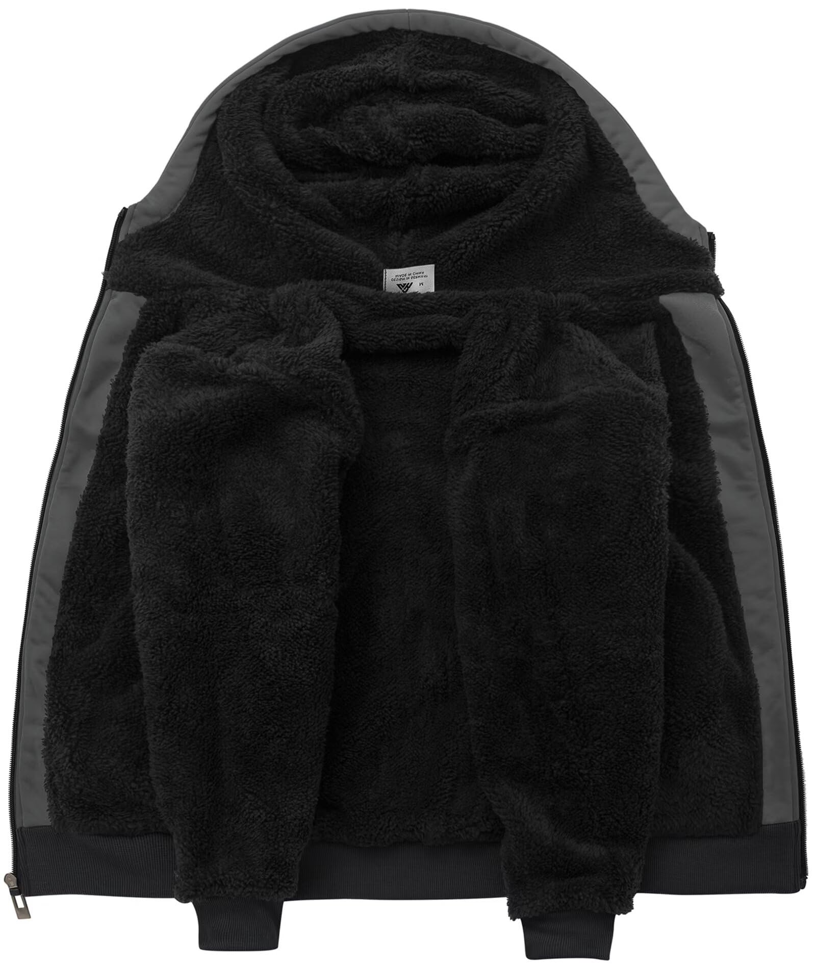 JACKETOWN Fleecejacke Jungen Gefüttert Kapuzenpullover mit Zipper Kinder Hoodie Sweatshirt Warm Kapuzenjacke Causal Winter Ourdoor Sweatjacke mit Fleecefutter Hooded Jacken