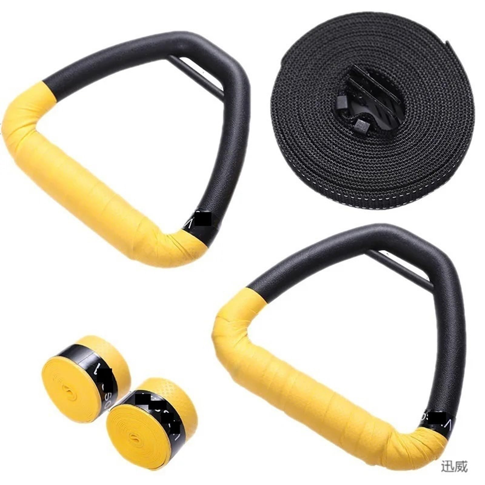 Anelli for Ginnastica, Anelli for trazioni con Cinghie Regolabili for Bambini e Adulti, Attrezzature for l'allenamento della Forza a casa
