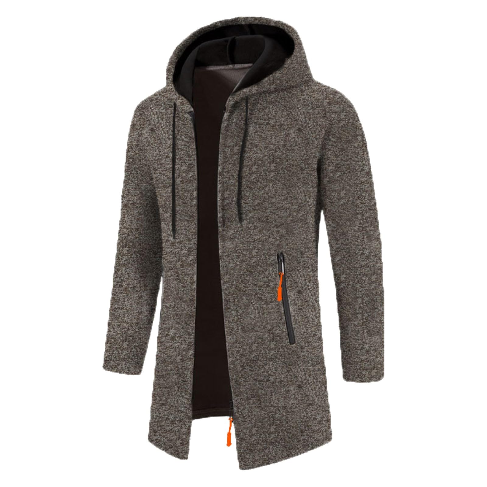 Sudadera de invierno de punto premium con diseño de cuello alto 4