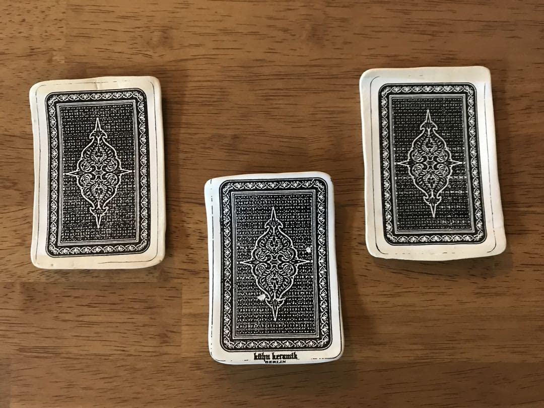 クーンケラミック　トランプ　3セット Amazon.co.jp: クーンケラミック Kuhn Keramik トランプ3枚