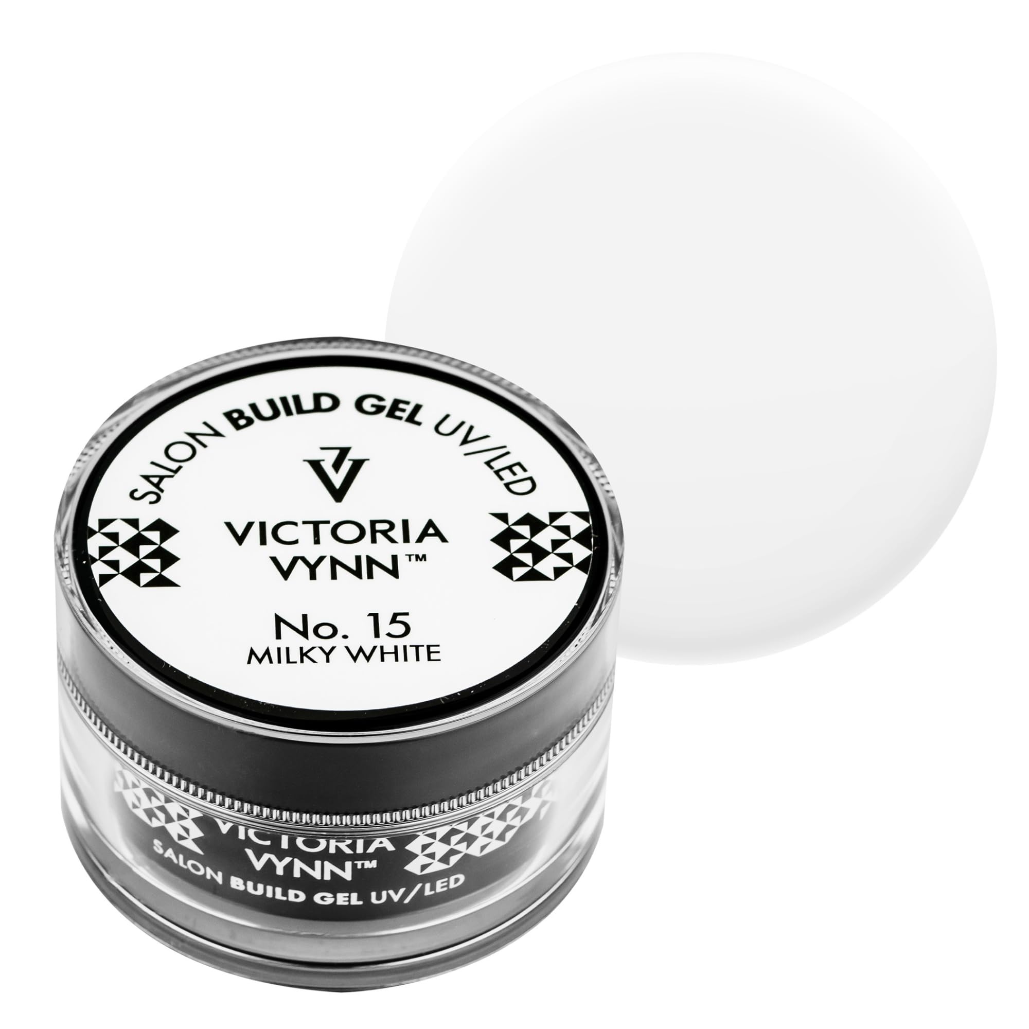 Victoria Vynn Build Gel UV/LED GEL BUILDER - Estensione per la costruzione delle unghie (n. 15 Bianco Latte, 50ml)
