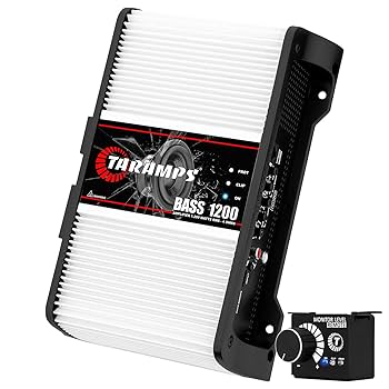 THRAMPS BASS 1200 カーアンプ Amazon.com: Taramps Bass 1200 2 Ohms Monoblock Amplifier
