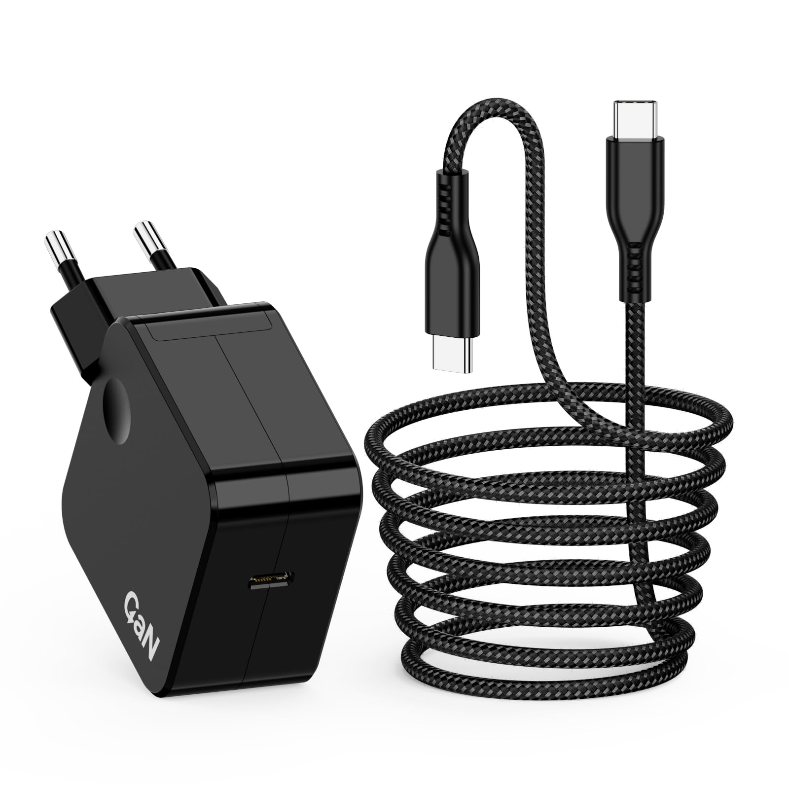 GaN 67W USB C Chargeur pour DJI Drone Mini 5 Pro/4 Pro/3 Pro/3/Neo 2, Mavic 3 Pro/3 Classic, Air 3S/3, Avata 2, Osmo 360/Action 6/5 pro/4, Pocket 3/2, Nano, Mobile 8/7 Pro/7/6, 65W Type C Alimentation