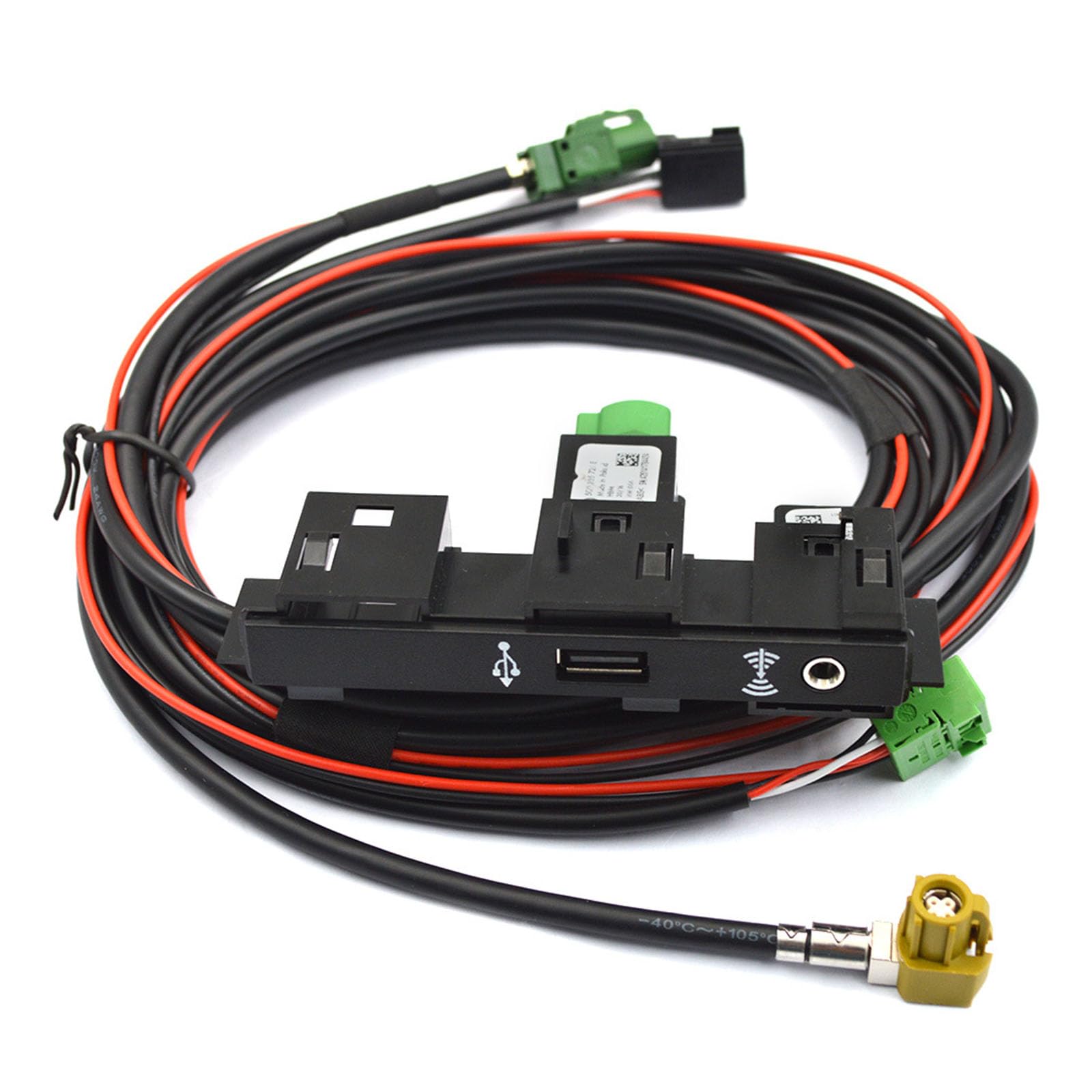 Chargeur USB 5TA863324B 5Q0035724 remplacement boîtier ABS auto - 8