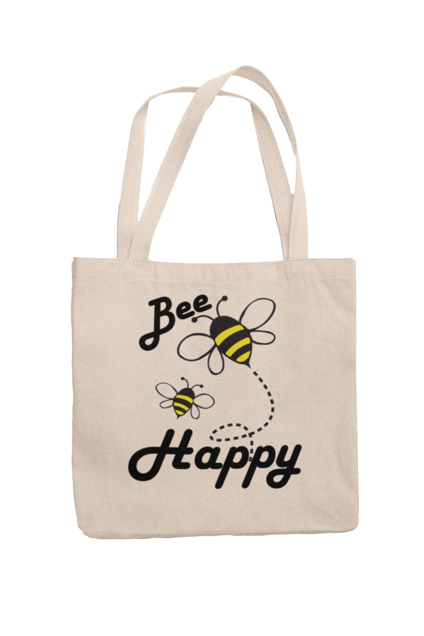 CafePress Cute Cartoon Bumble Bee Tote Bag - Natural Canvas Reusable Shopping Bag - View #13
